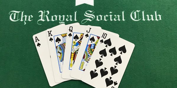 The Royal Social Club poker Royal flush