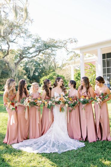 Bridal party hair and makeup in Orlando. 