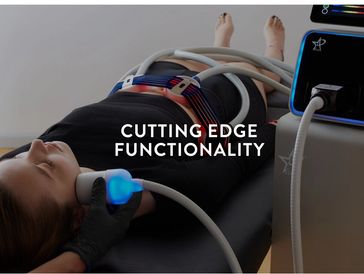 Woman receiving a Cryotherapy Facial slimming and Toning skin at Imagine Wellness Spa Cape Coral