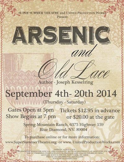 Arsenic and Old Lace' performed with flair and style – The Mercury