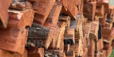 fire wood stacked up
