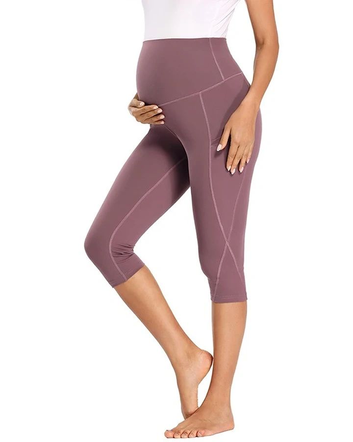 Glampunch Active Maternity Capri Legging(BNWT)(L)(XL)