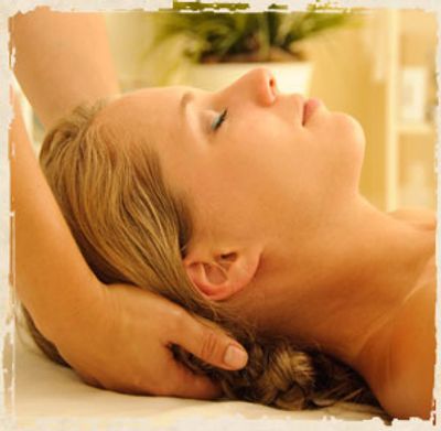 Photo of Craniosacral practitioner working
