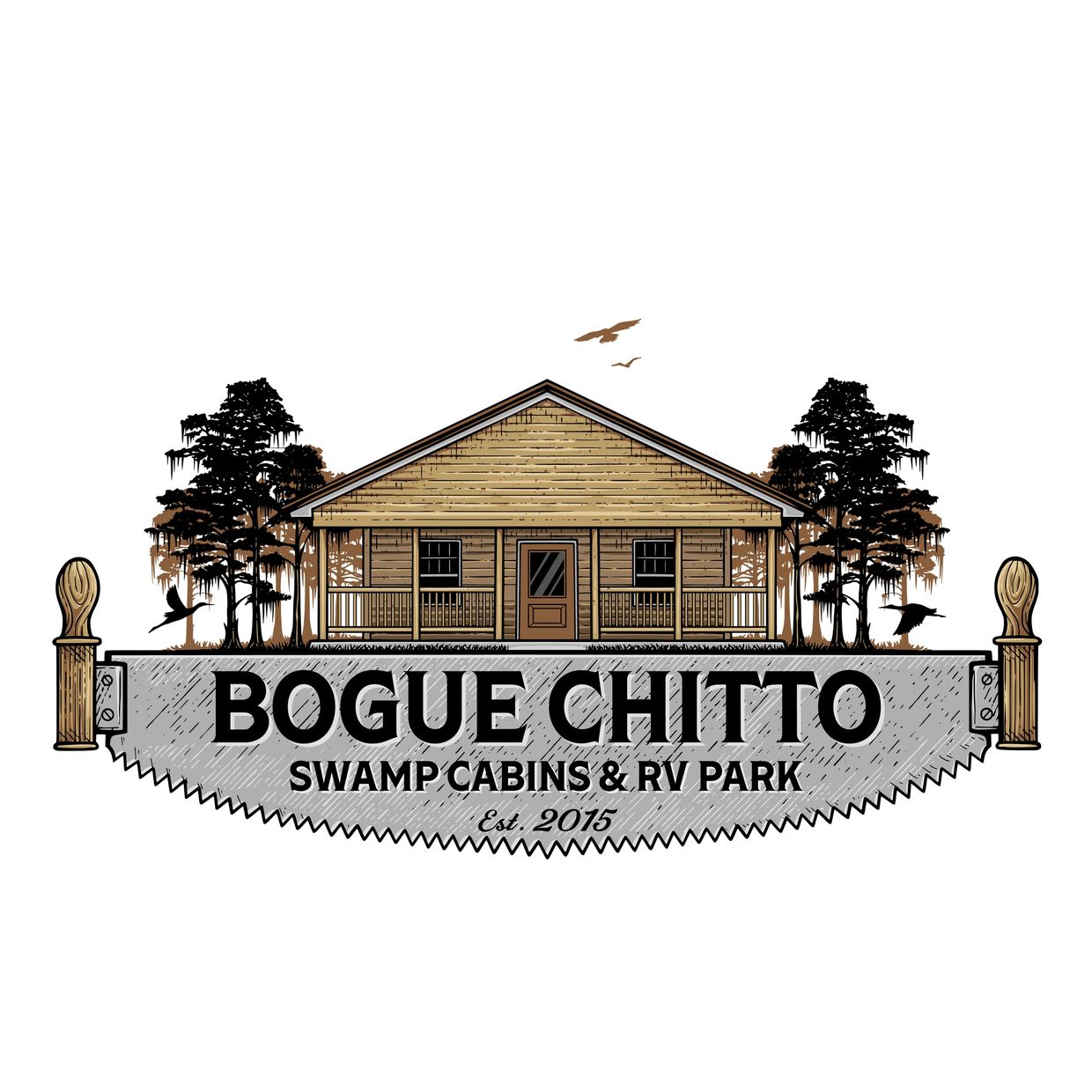 Bogue Chitto Swamp Cabins Logo 
