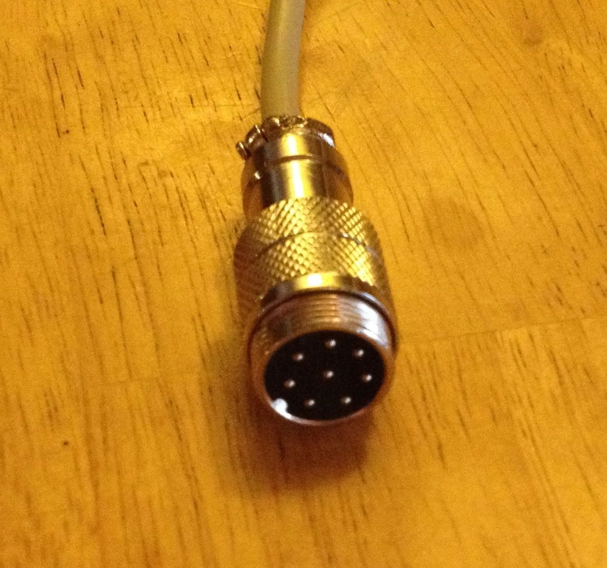 8 Pin Microphone with Phantom to 8 Pin Din ACC port Plus