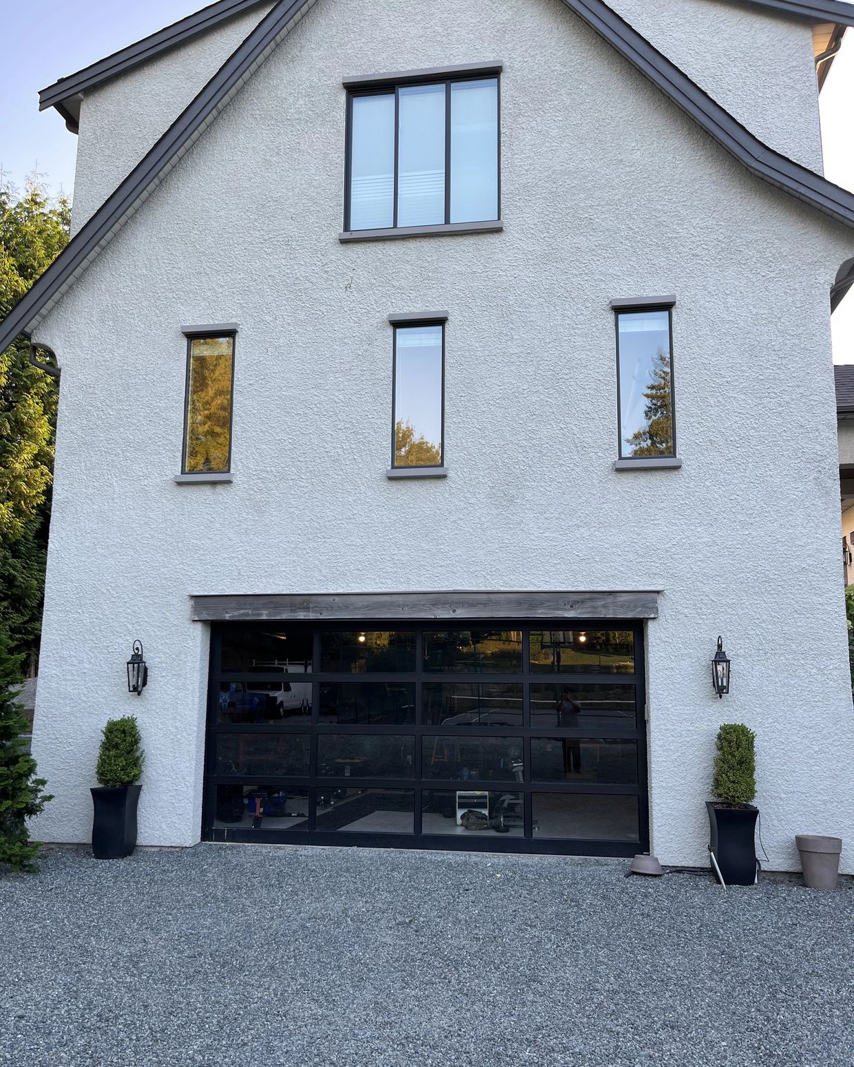 Windows after an exterior window cleaning service