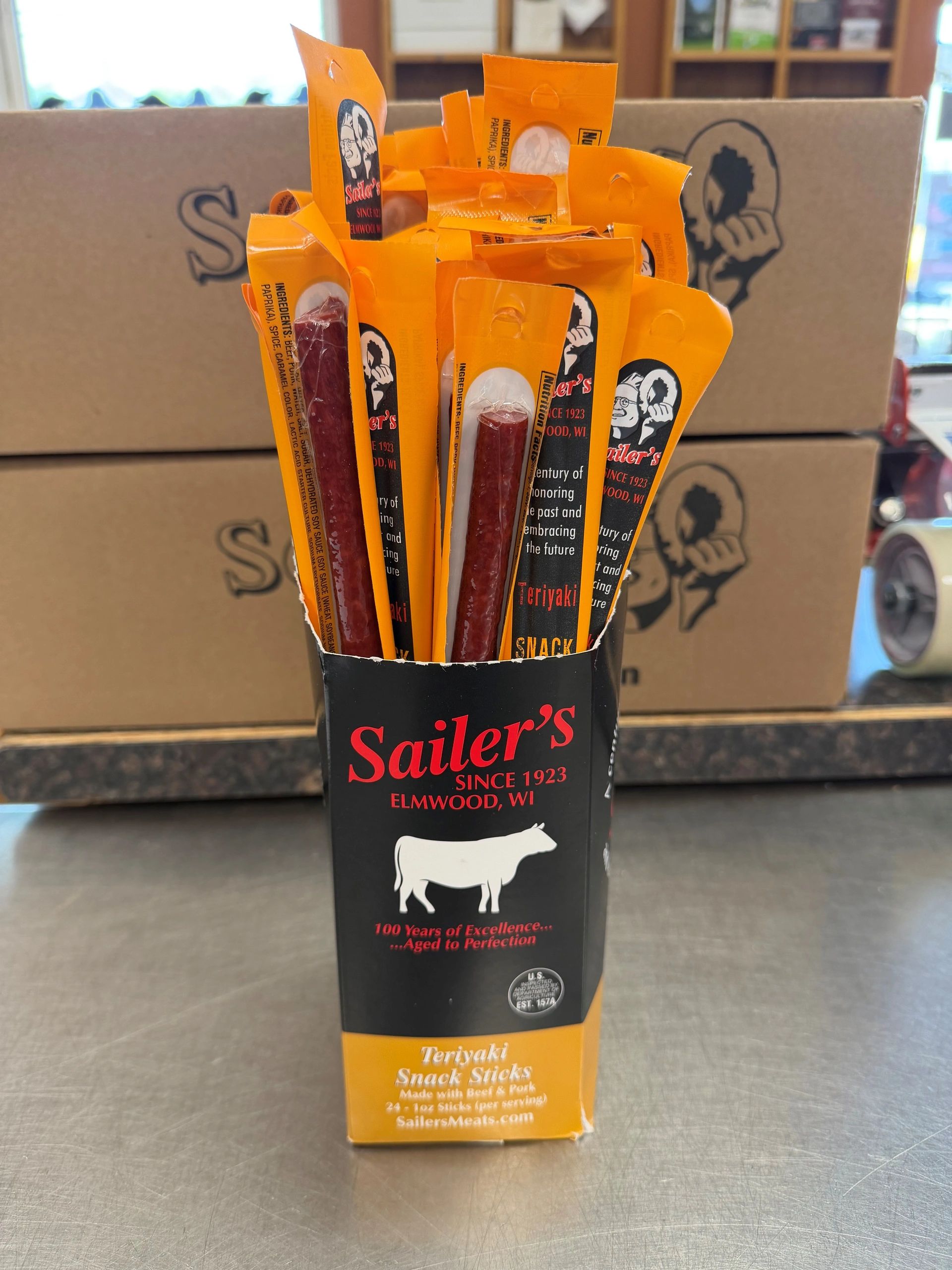 Sailers Teriyaki Sticks.jpg Sailer's Branded Stix Teriyaki - Image 1