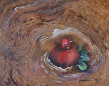 Title: Pomegranate
Medium: Acrylic
Size: 24 x 30 inches
Canvas Wrap, Ready to Hang
Price: $435