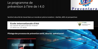 Le programme de prévention à l’ère de I 4.0
