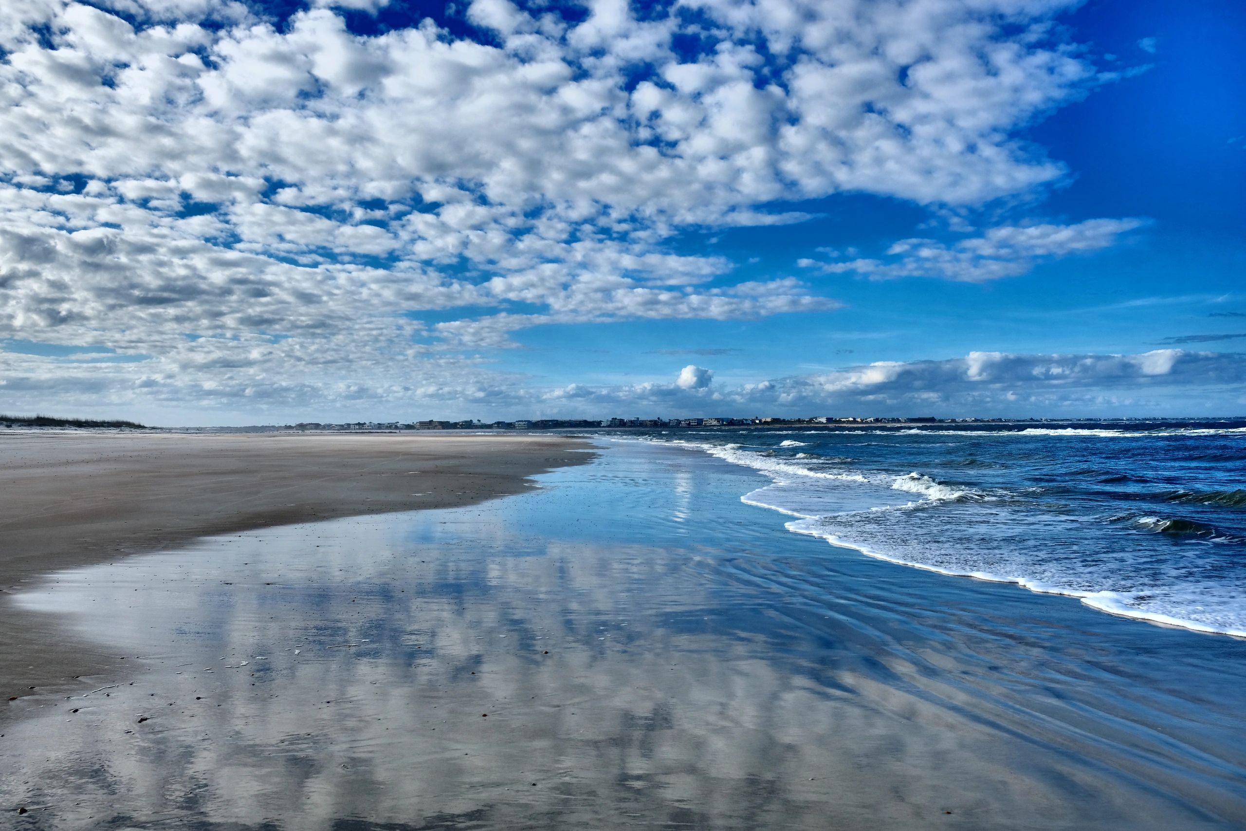 beautiful beach on a sunny day