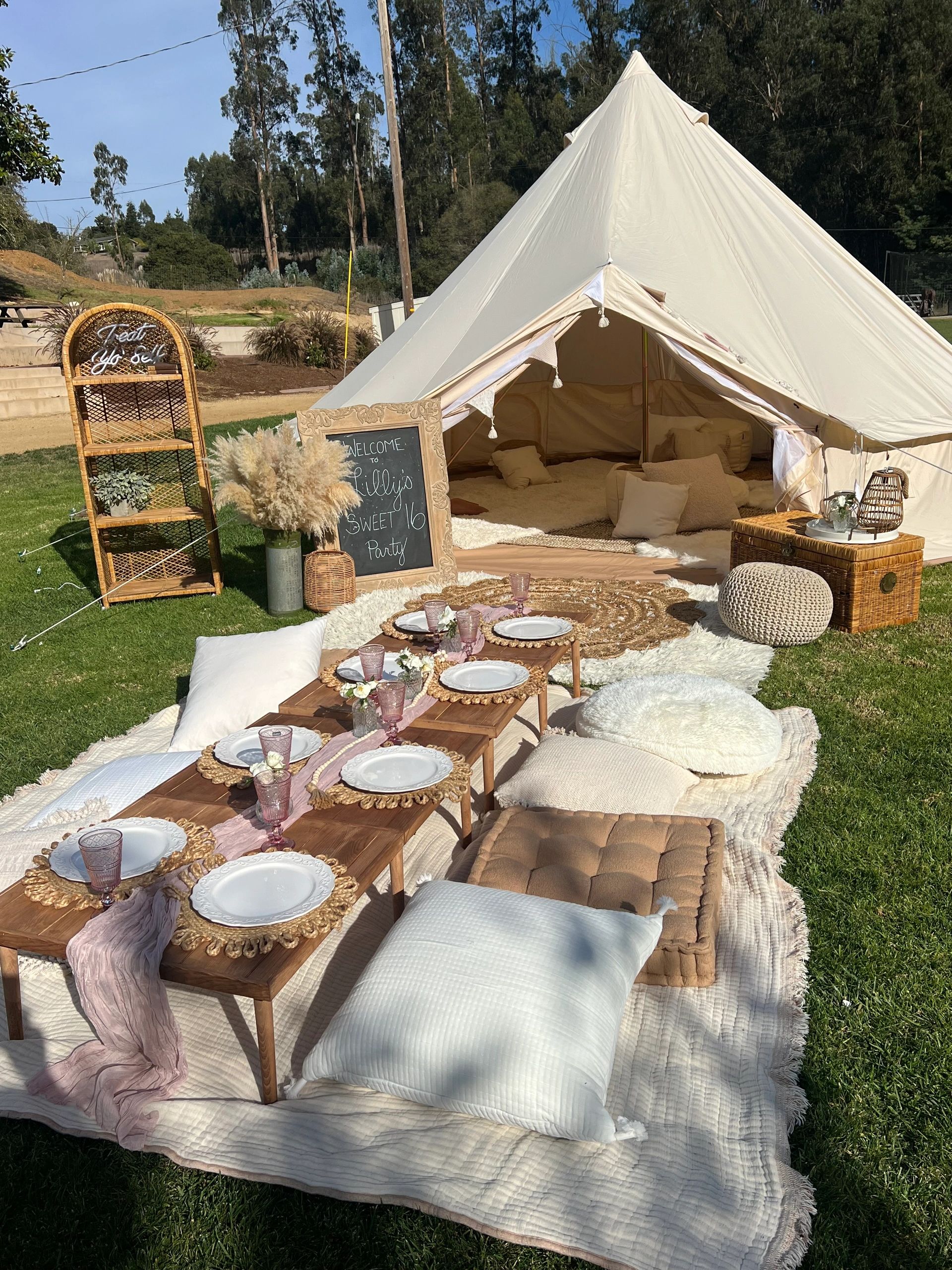 bell tent rentals near me