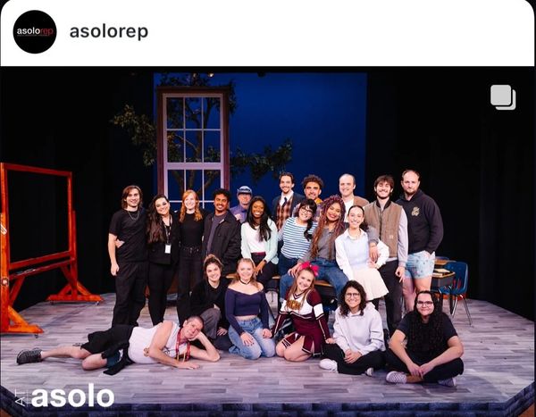 Cast and crew of the show John Proctor is the Villain at FSU/Asolo Conservatory