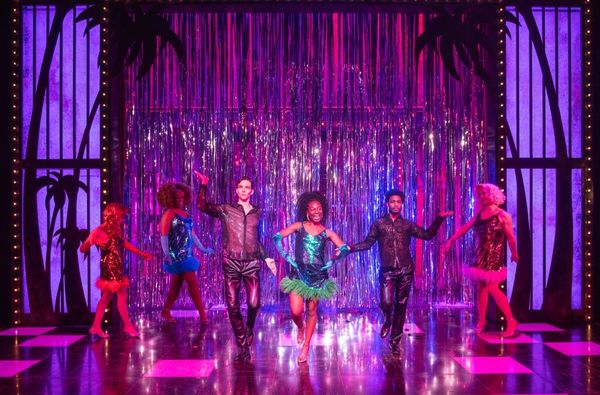 Cast of The Legend of Georgia McBride on stage during finale
