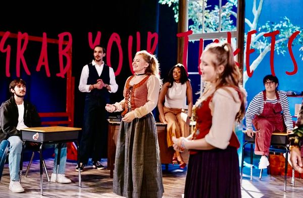 Cast of John Proctor is the Villain on stage at FSU/Asolo Conservatory