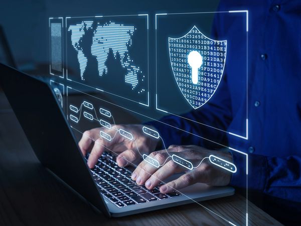 Cybersecurity concept photo