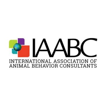 Logo of IAABC, an animal behavior organization.