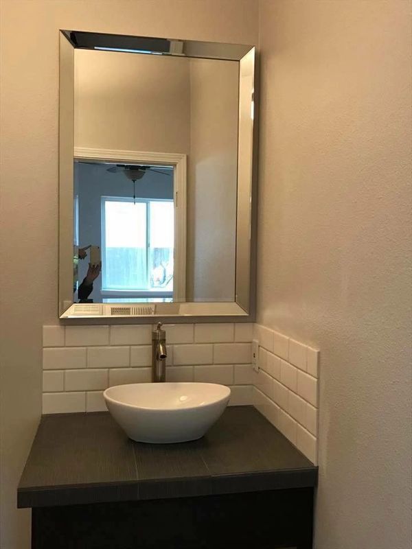 new bathroom sink