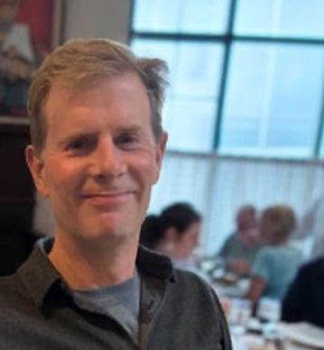 Smiling man in casual setting