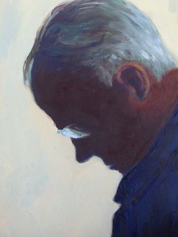 Dad 
Oil - 12 x 24
NFS 