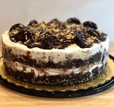 "The Ultimate Almond Joy" Ice Cream Cake