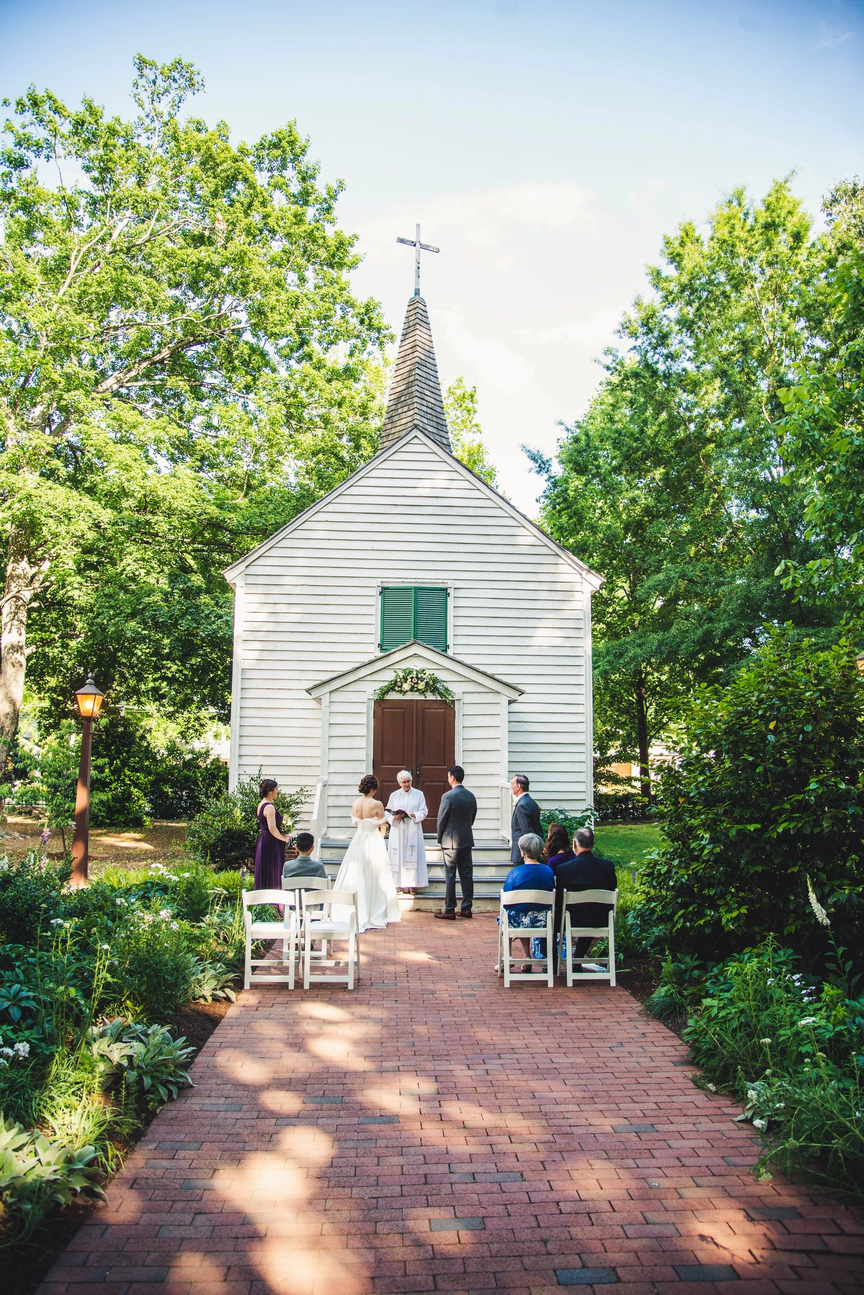 Intimate Downtown Raleigh Wedding Ceremony at Mordecai