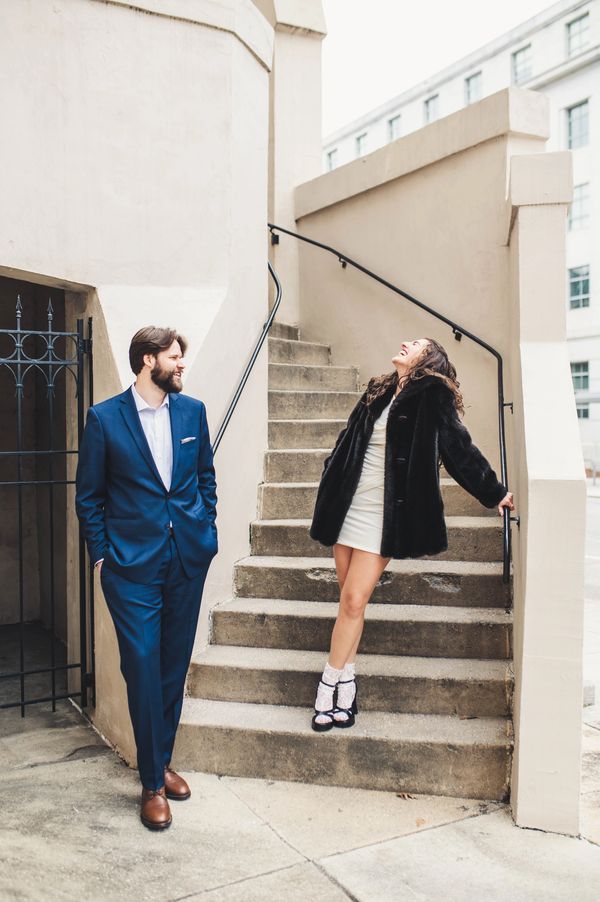 Wedding photographers in Cary | Cary wedding photographer | downtown raleigh engagement photographer