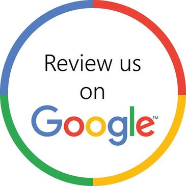 Sign urging to review on Google.