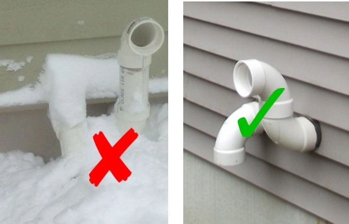 Furnace Intake u0026 Exhaust Pipes – Check for Blockages!