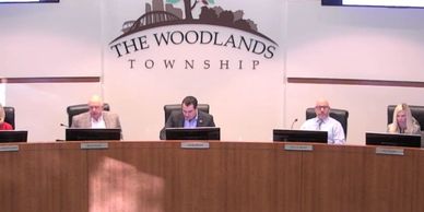 The Woodlands Township, a speical district that manages fire, parks and rec, and deed  restrictions