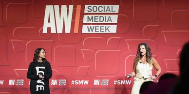 Denise Vitola & Jamie Hess 
AdWeek Social Media Week #SMW 
New York 2023