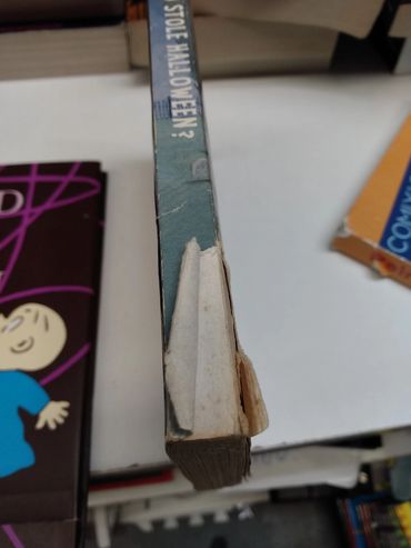 Example of damaged book
