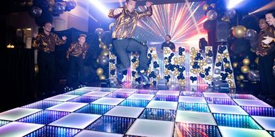 dj led dancefloor for rental in orlando - florida