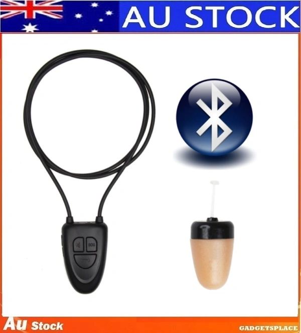 NEW Micro Invisible Spy Earpiece Hidden Bluetooth Wireless Covert Earphone Bug