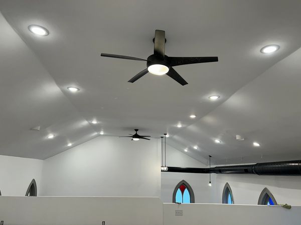 Commercial lighting renovation 