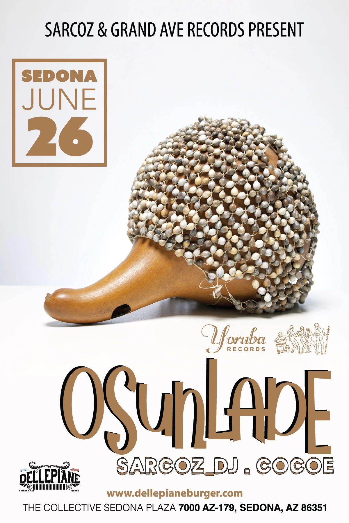OSUNLADE returns to SEDONA!