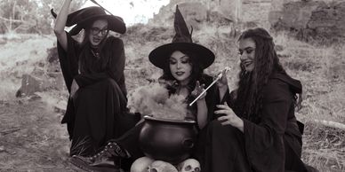 Witches in Dayton, Nevada. Photo by Falconseye Aerial Solutions