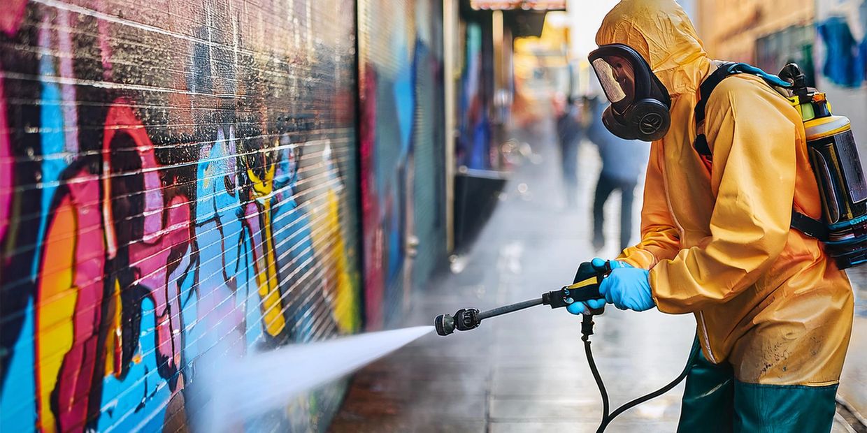 Graffiti cleaning Brighton