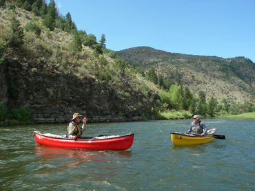 Solo Canoe Fishing