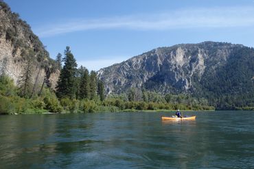 Solo Canoe Fishing