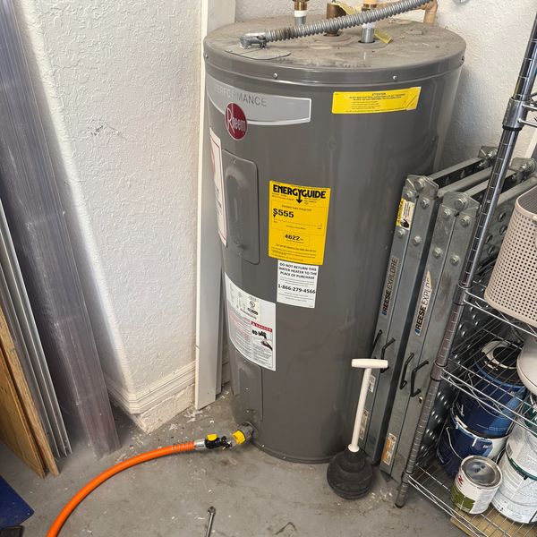 Water heater flush