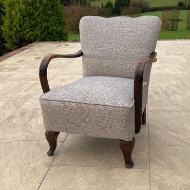 Re-upholstered Early 20th Century Chair
Bentwood Armchair - Re-upholstered 