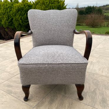 Re-upholstered Utility Chair