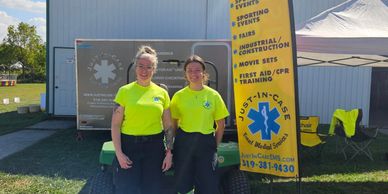 on site medical services, paramedics, first aid