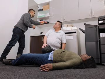 first aid CPR training