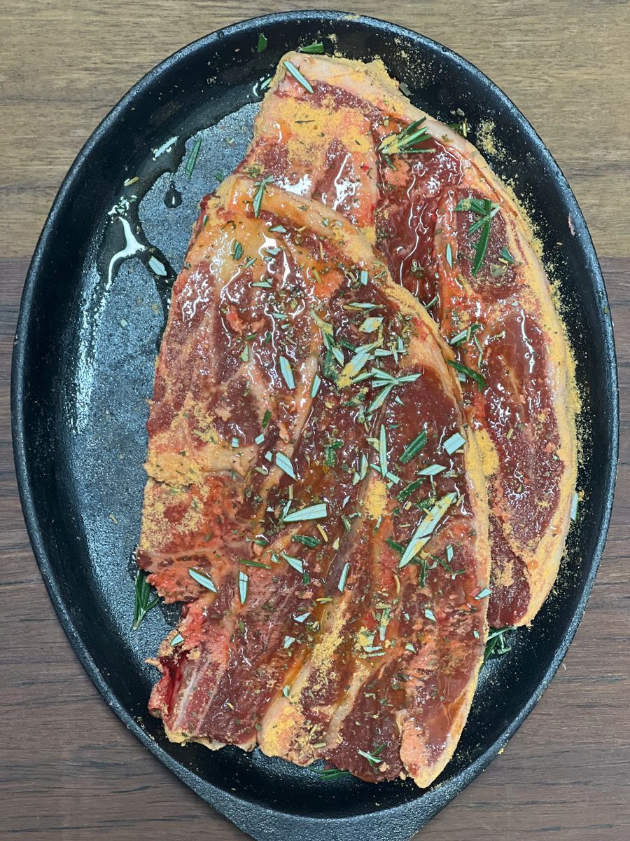 HONEY, MINT AND ROSEMARY BBQ CHOPS