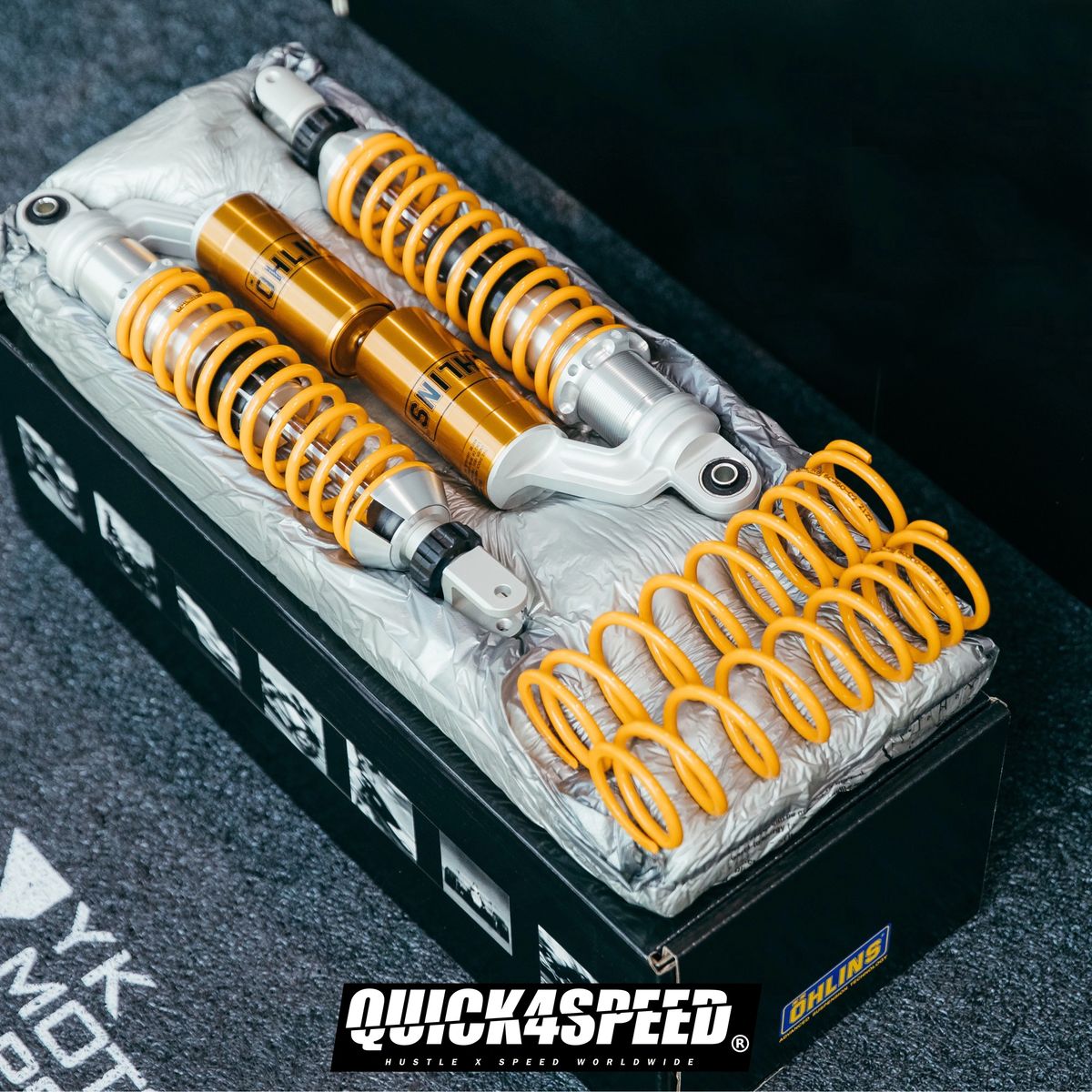 OHLINS RACING SUSPENSION 350MM HO810 HO112 HONDA PCX 150/160