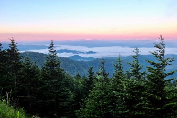 Sunrise, smoky mountains, Tennessee, Barry altmark, photography, fine art photography