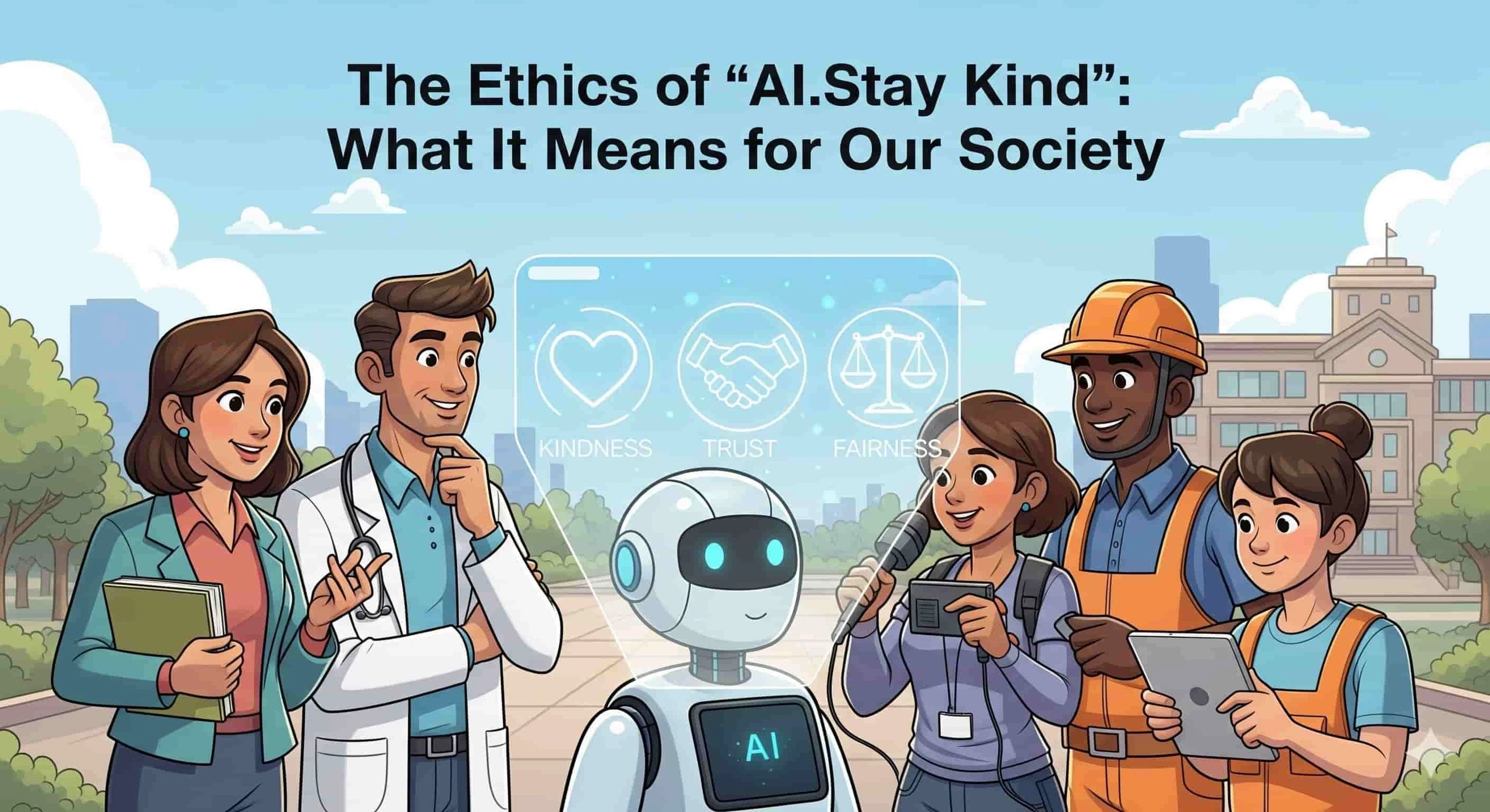 The Ethics of "AI.Stay kind": What It Means for Our Society