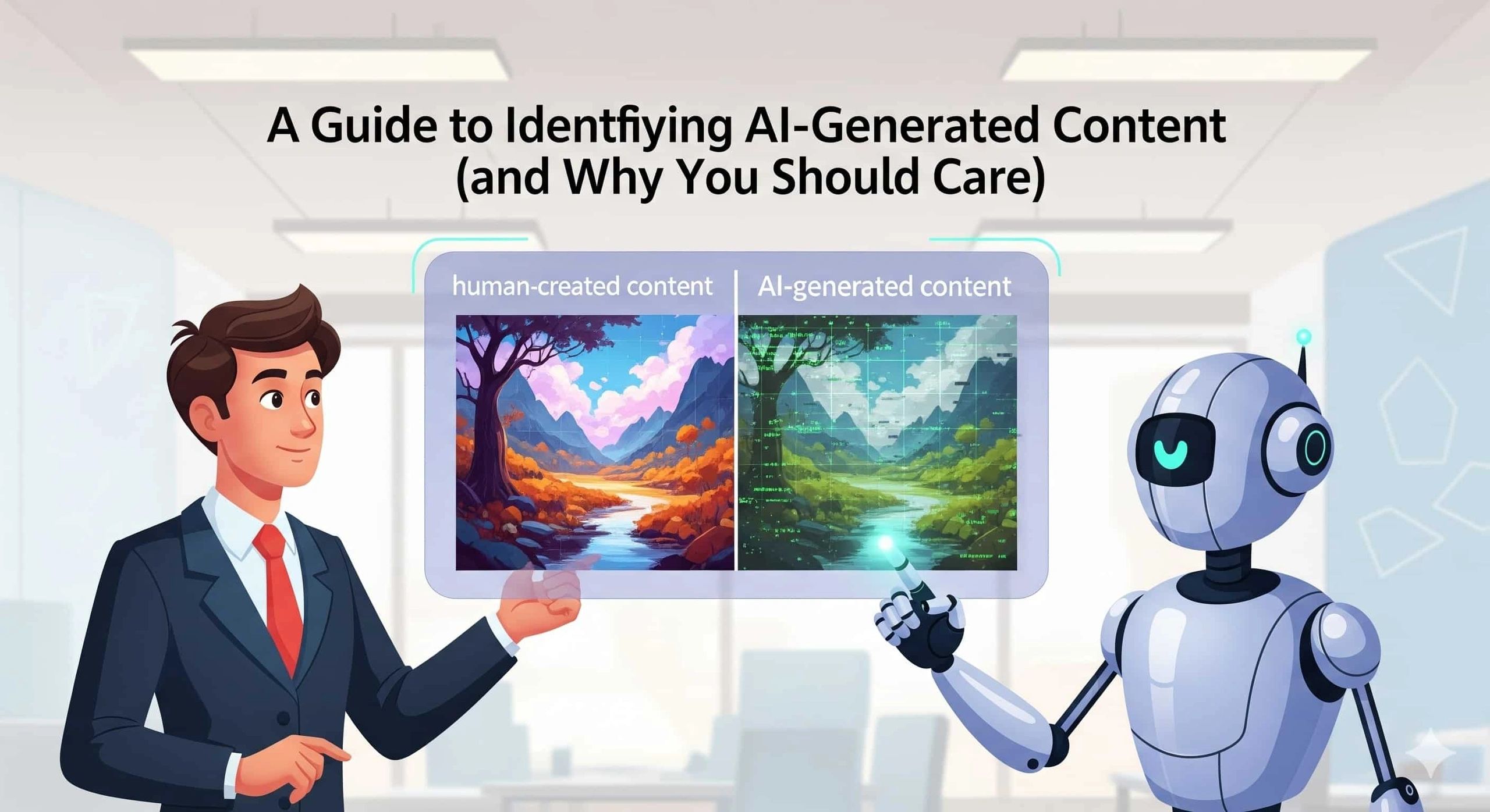 A Guide to Identifying AI-Generated Content (and Why You Should C