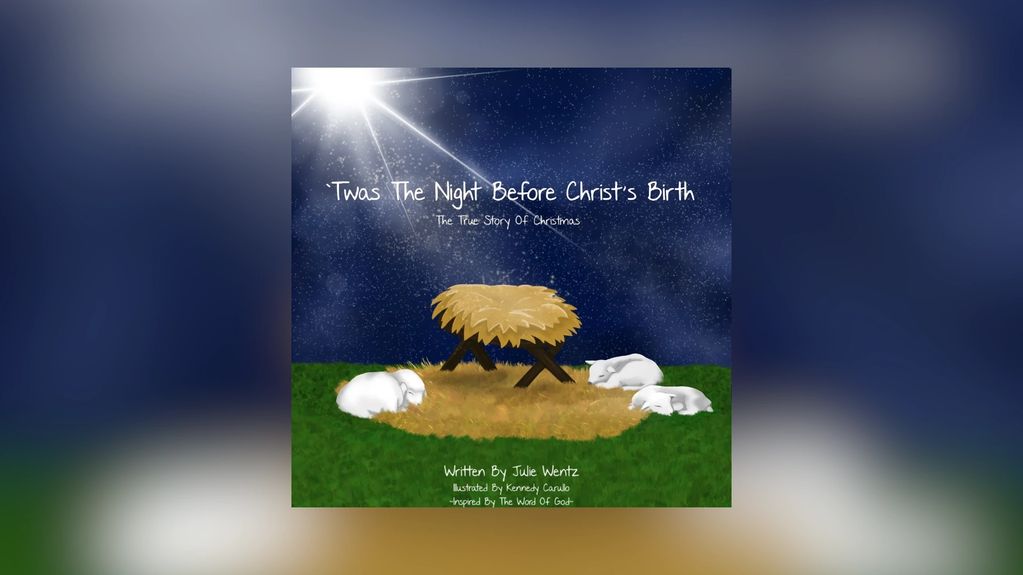 Twas The Night Before Christ's Birth Children's Christmas classic book